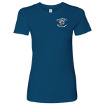 TURBO SKULL Parriotts Garage Womens Next Level T-Shirt