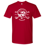 Parriott's Garage Next Level Skull Cross Wrench Mens Shirt