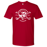 Parriott's Garage Next Level Skull Cross Wrench Mens Shirt