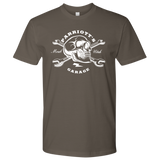 Parriott's Garage Next Level Skull Cross Wrench Mens Shirt