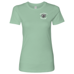 TURBO SKULL Parriotts Garage Womens Next Level T-Shirt