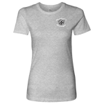 TURBO SKULL Parriotts Garage Womens Next Level T-Shirt