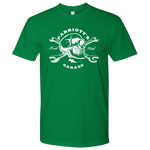 Parriott's Garage Next Level Skull Cross Wrench Mens Shirt