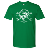 Parriott's Garage Next Level Skull Cross Wrench Mens Shirt