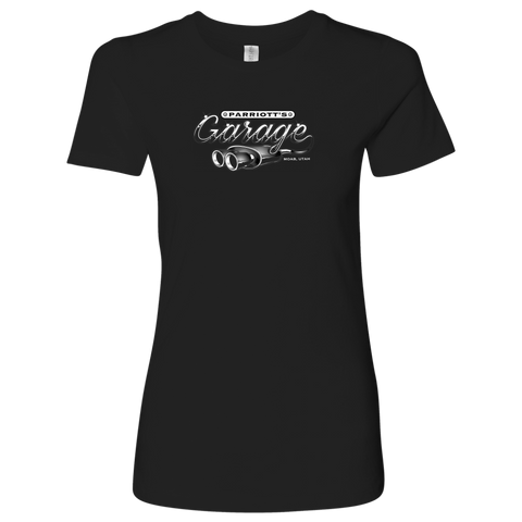 Parriott's Garage Next Level Womens Shirt